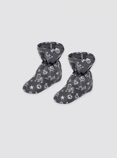 Booties Space Grey Graphite