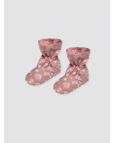 Pink Space Booties