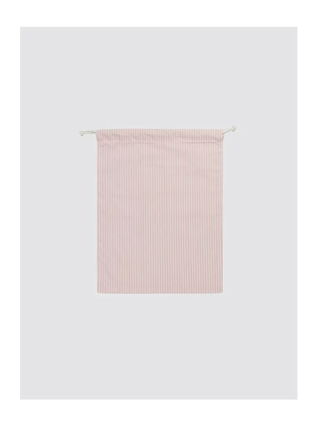 Pink Stripes Mask Bag