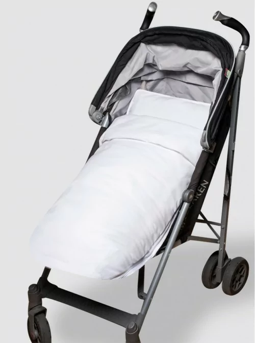 White Cover with Waterproof Sack for Lightweight Pique Chair White
