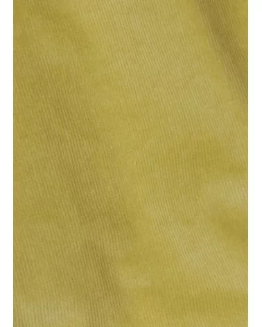 Mustard Corduroy Crossover Shirt