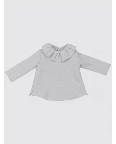 Invisible Zipper Sweatshirt Bubbel Gray