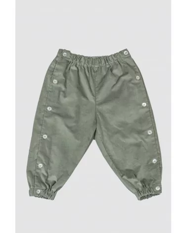 Corduroy Long Pants Green