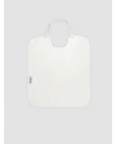 Large White Bib With Elastic