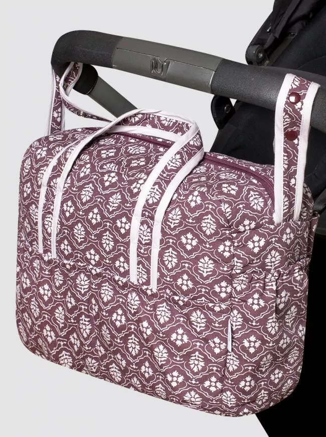 Large Trolley Bag India Mauve