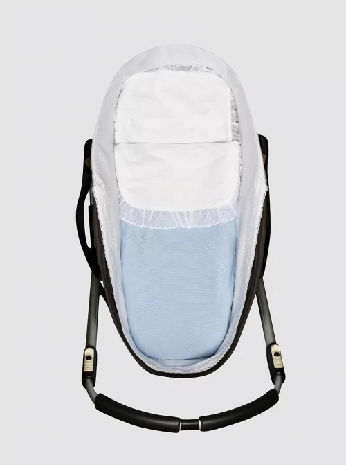 Bugaboo Bee 5 White Stubby Pique Carry Cot Cover