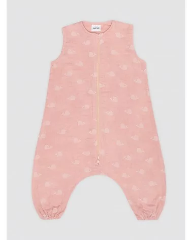 Bubble Pajamas Bambula Whales Pink Bubble Pajamas