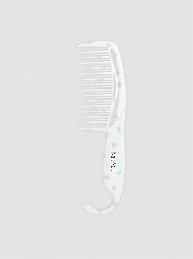 Turquoise Turtle Shower Comb