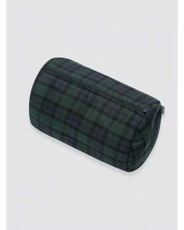 Balmoral Navy and Green Toilet Bag