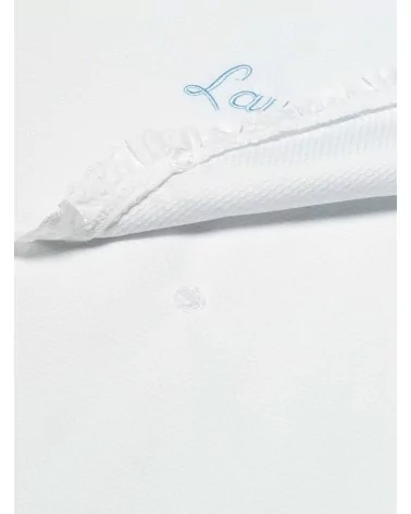 Small Clothes Bag Pique Nano Embroidered Strip