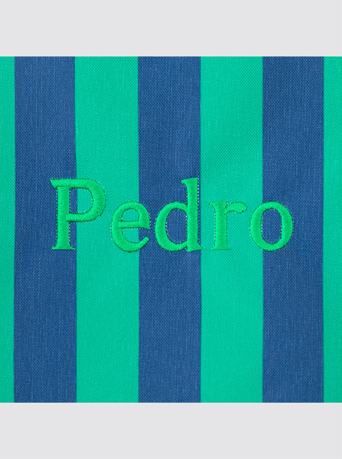 Navy and Green Stripes (Green)